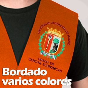 bordado varios colores