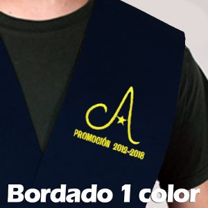 bordado 1 color